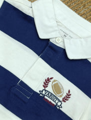 Classic Navy and White Polo