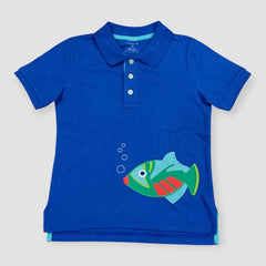 Blue Fish Boys Polo