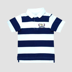 Classic Navy and White Polo