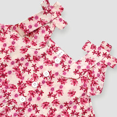 Twinkle Floral Pink Frock