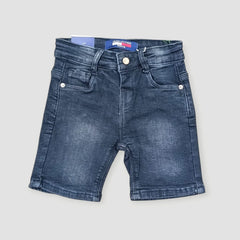 Boys Grey Denim Shorts