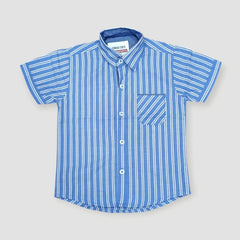 Light Blue Boys Double Shirt